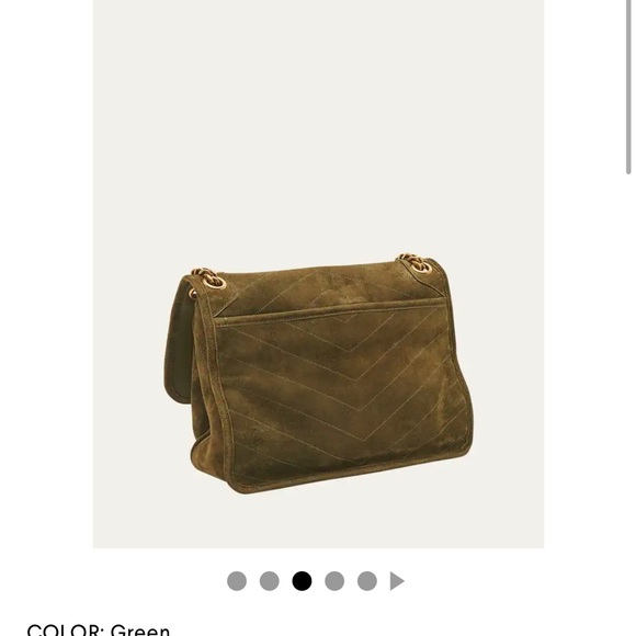 Saint Laurent Suede Niki Bag - Picture 13 of 14